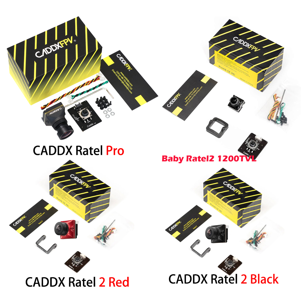 Drone Rc Pro 2 - كاميرا CADDXFPV Ratel Pro تناظرية /