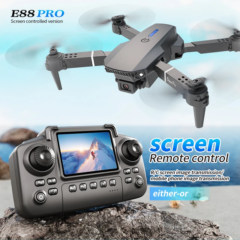 Drone Vera Rc - طائرة بدون طيار احترافية E88 PRO