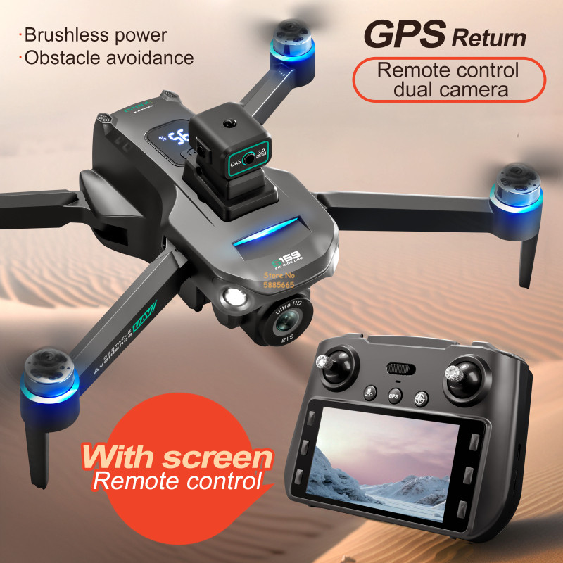 Drone Kf Rc - 8K كاميرا مزدوجة 5G WIFI FPV
