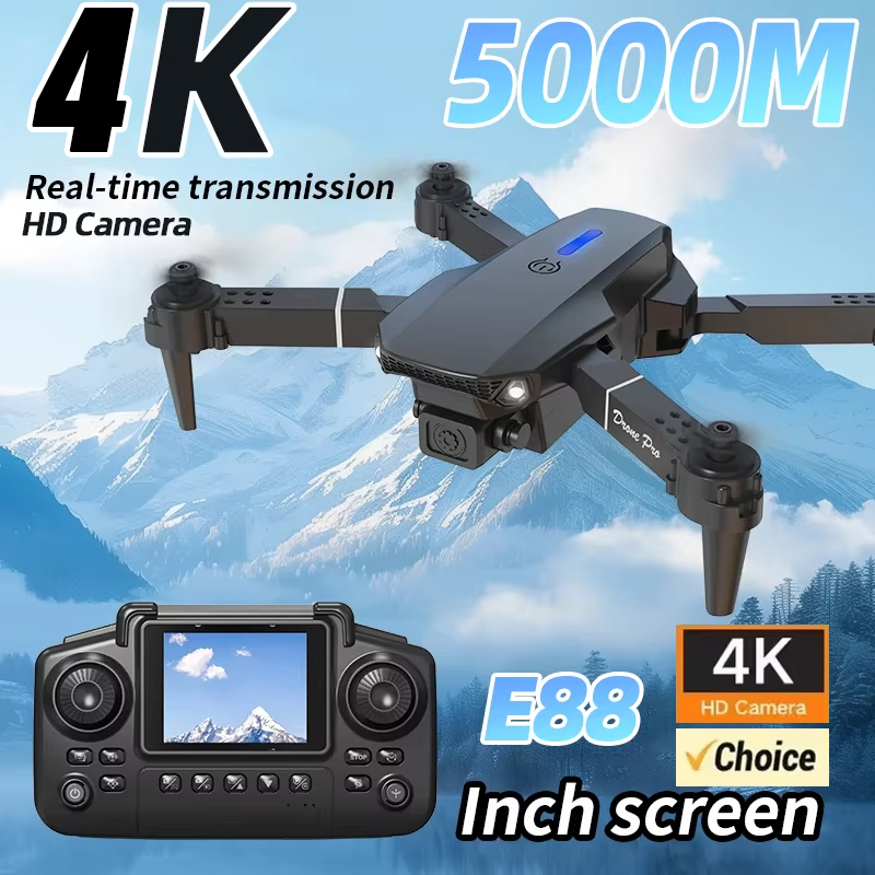 Drone E88 Rc Quadcopter - طائرة بدون طيار E88 Pro محدثة