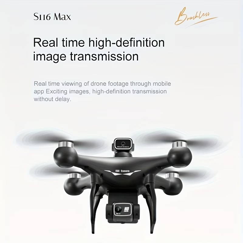 Drone Rc S116 - طائرة بدون طيار جديدة S116 بمحرك