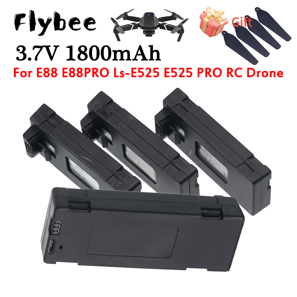 Drone Rc E99 - لبطارية E88 بطارية قابلة للشحن 3.7