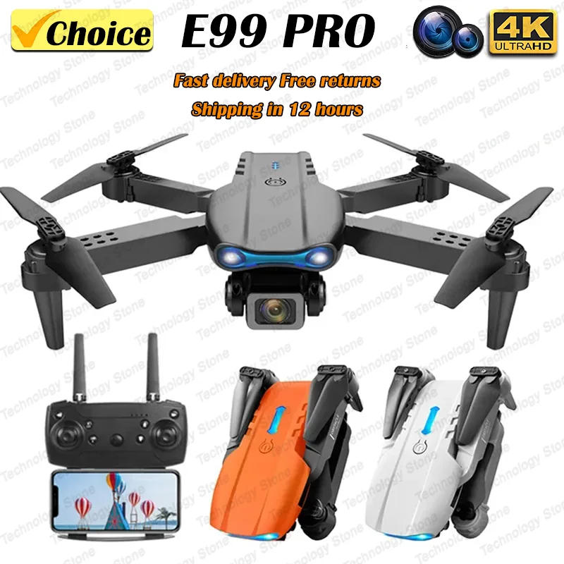 Drone Rc E99 - طائرة بدون طيار صغيرة قابلة للطي