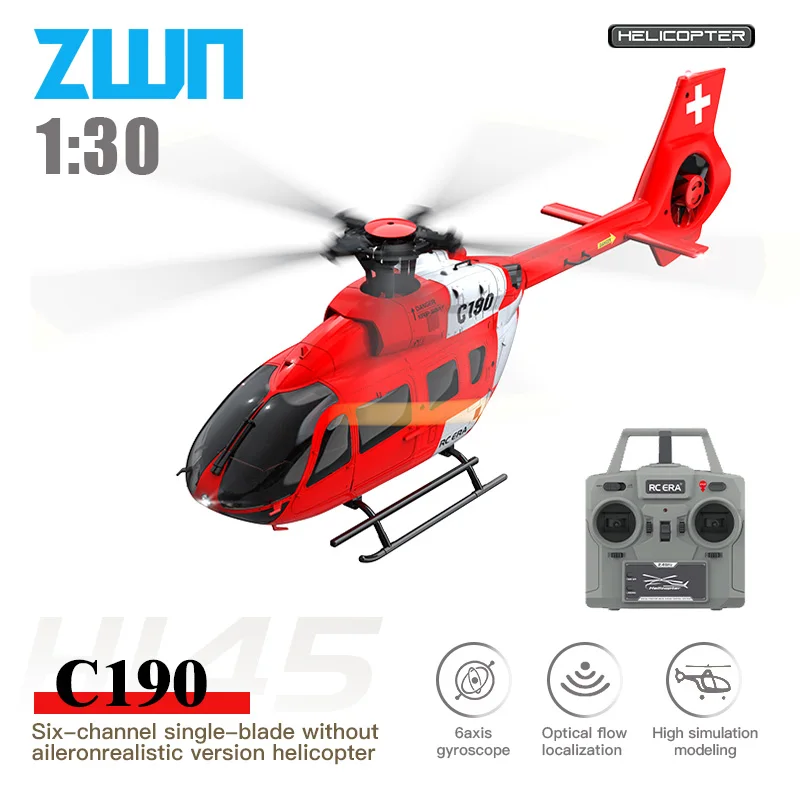 Rc Helicopter Gyro - C190 RC هليكوبتر 2.4G 6-Aixs جيروسكوب