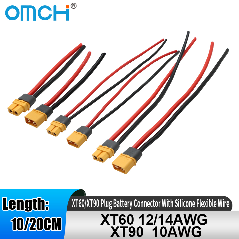 Drone Rc Link - موصل بطارية OMCH XT60 12/14AWG و