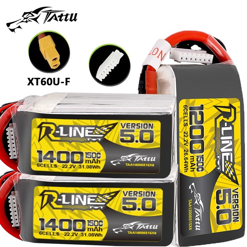 Drone Zll Rc - بطارية HOT TATTU R-LINE 5.0 150C