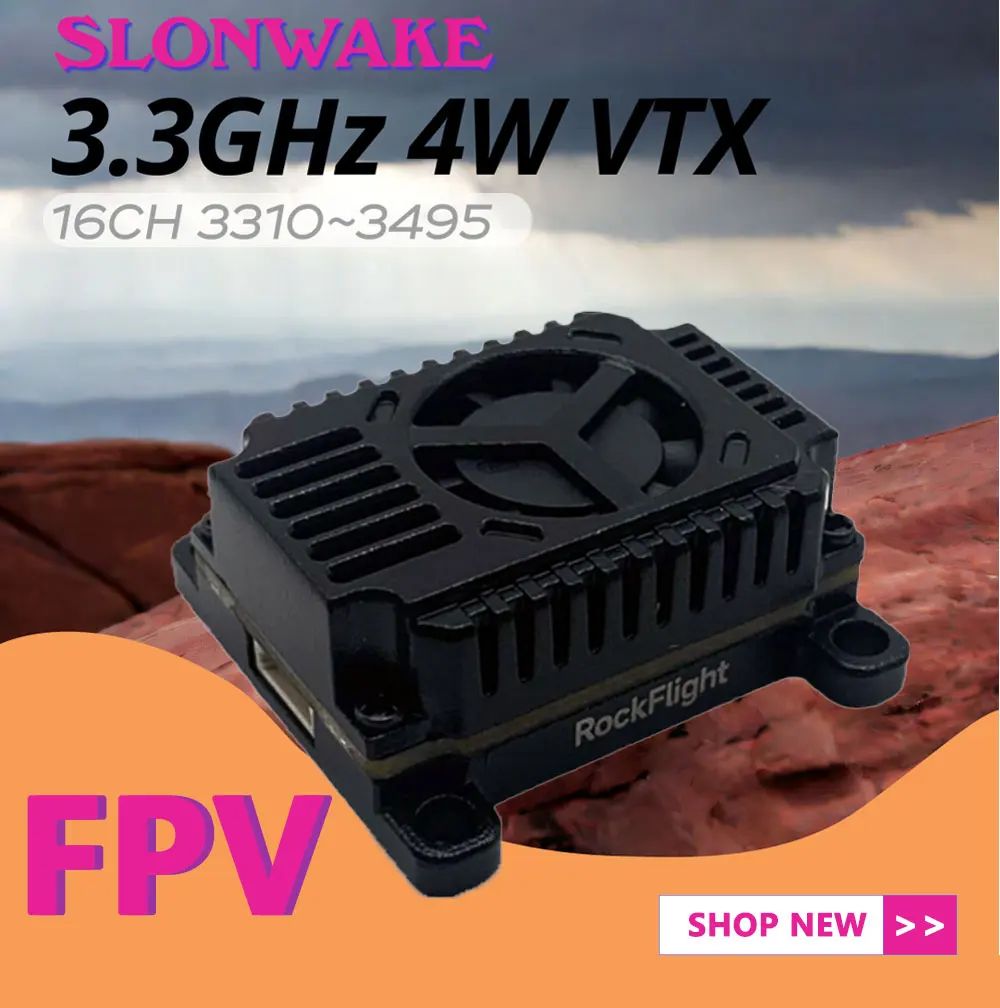 جهاز إرسال فيديو SLONWAKE FPV  - مراجعة Drone Rc Receiver And Transmitter وسعره