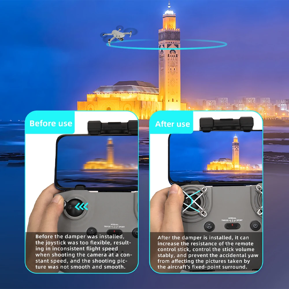وحدة تحكم في سرعة الروك لـ DJI - مراجعة Drone Rc N3 وسعره