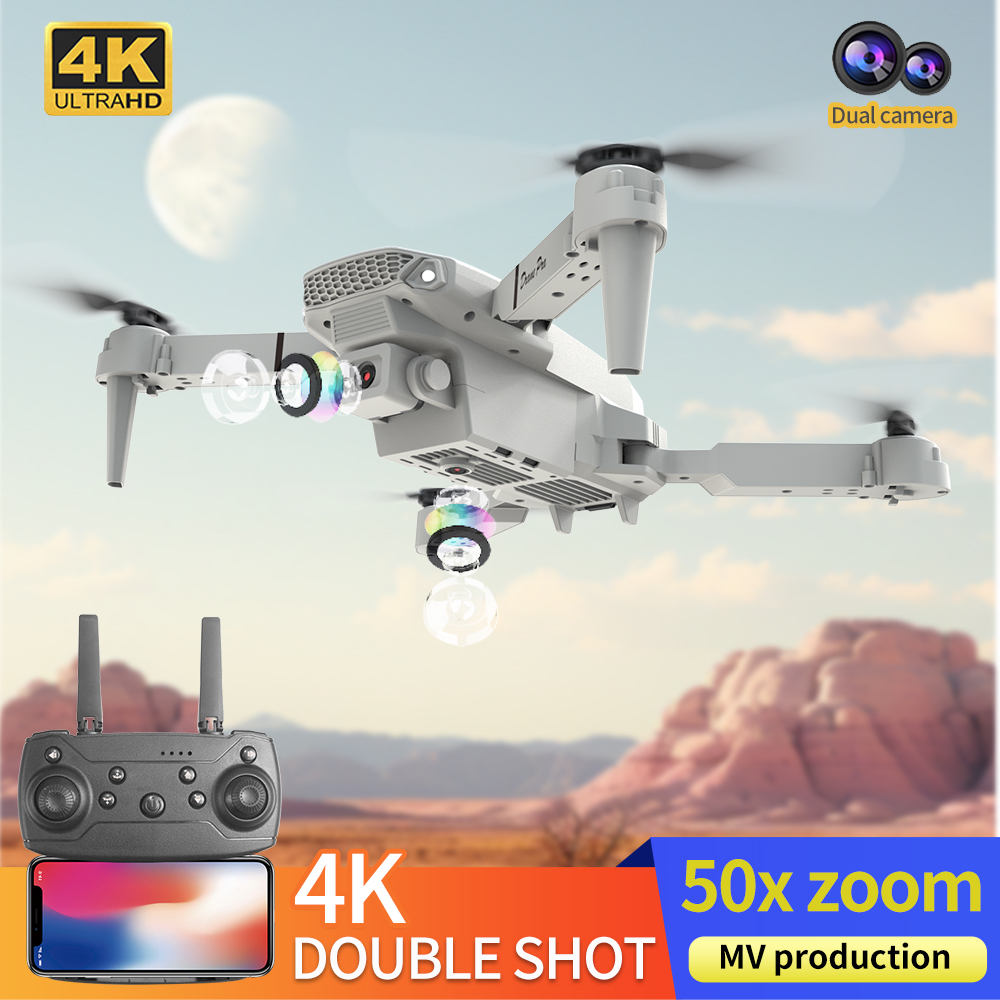 طائرة بدون طيار E88 احترافية ج - مراجعة Drone Vera Rc وسعره