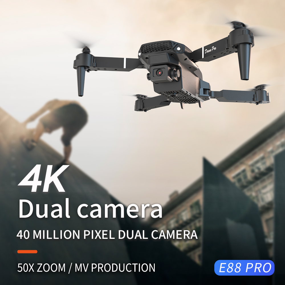 طائرة بدون طيار E88 احترافية ج - مراجعة Drone Vera Rc وسعره