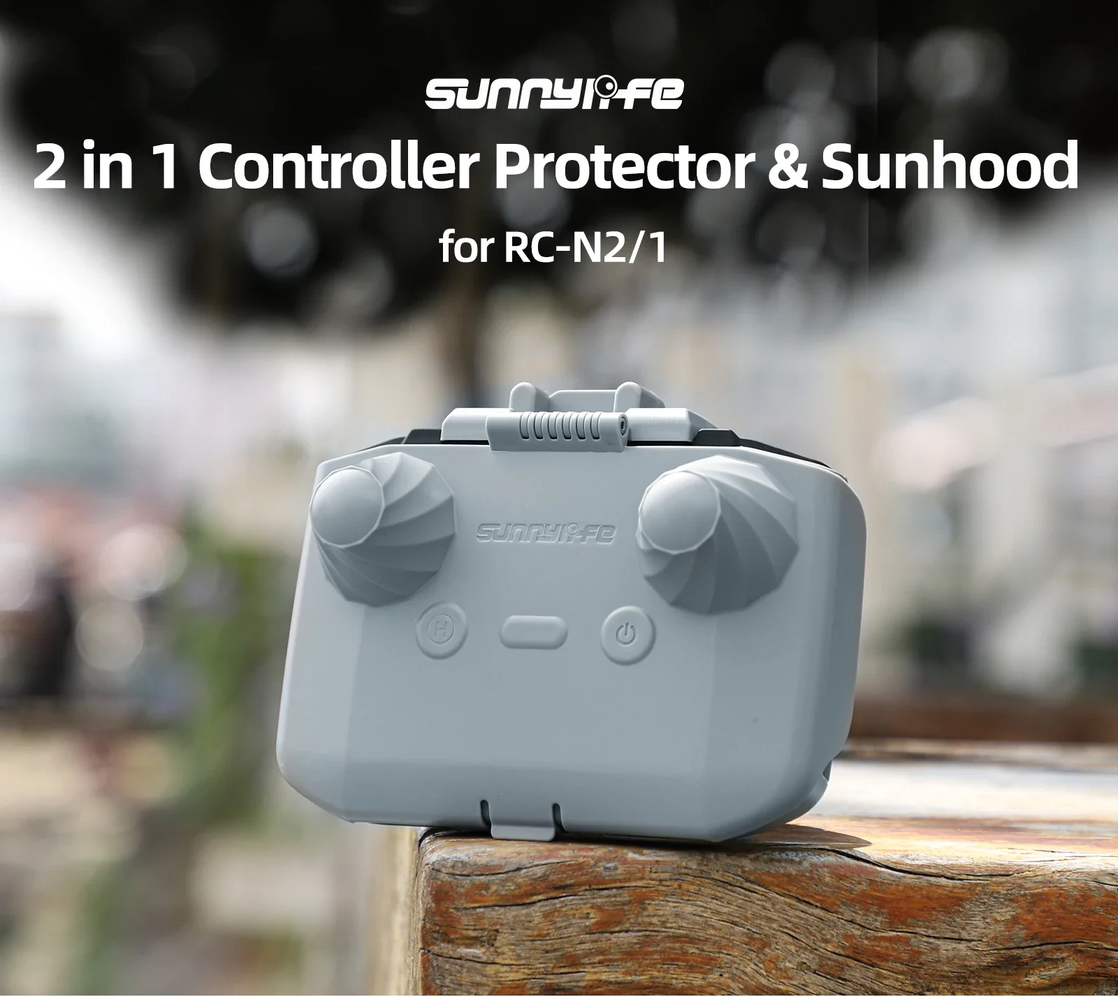 2 في 1 وحدة تحكم حامي SunHood  - مراجعة Drone Rc N3 وسعره