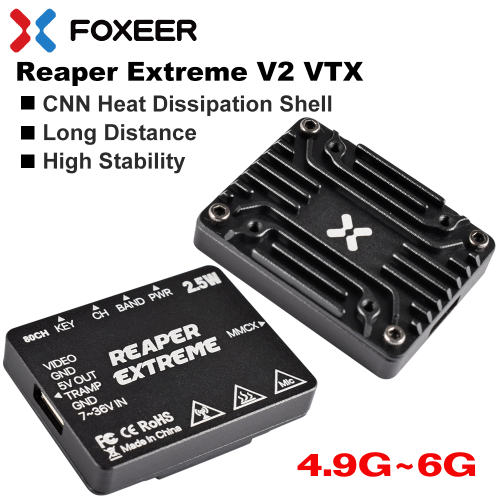 جهاز إرسال فيديو Foxeer 5.8g R - مراجعة Drone Reaper Rc وسعره