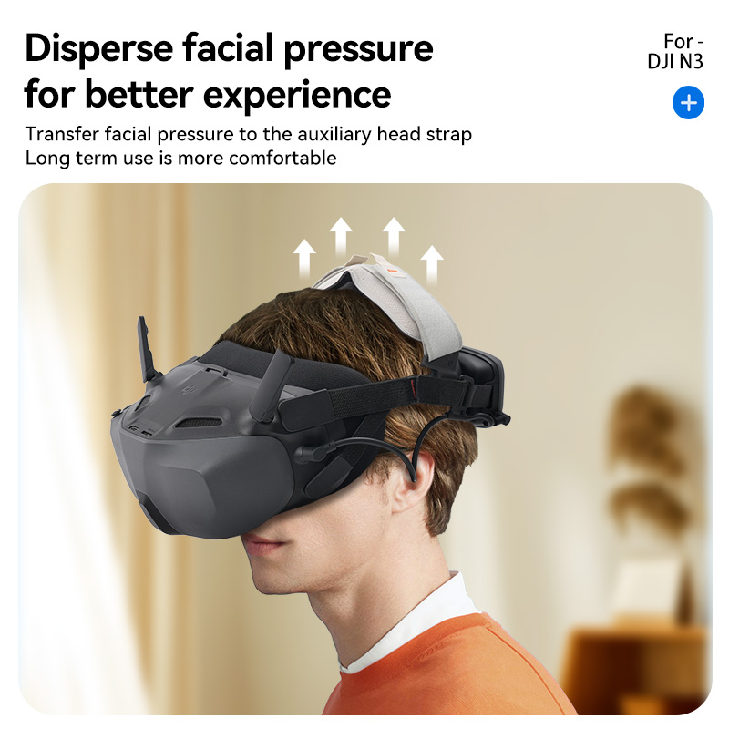 حزام رأس مساعد من RCSTQ لنظارا - مراجعة Drone Rc N3 وسعره