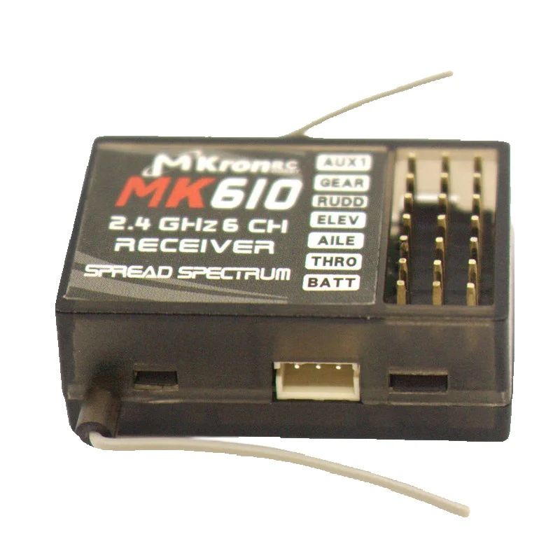 DSM2 MK610 AR6100 2.4G 6CH RC  - مراجعة Drone Rc Receiver And Transmitter وسعره