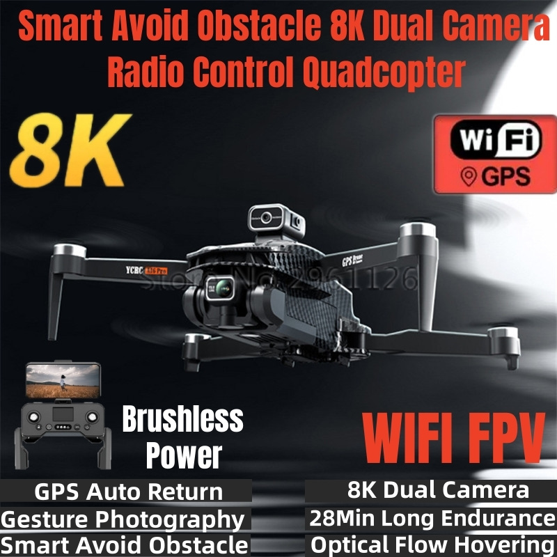 الذكية تجنب عقبة كاميرا مزدوجة - مراجعة Drone Rc Fpv Manual وسعره