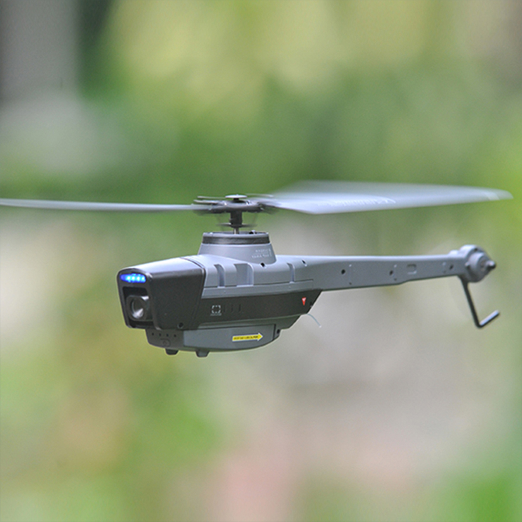 C128 RC هليكوبتر 4 مراوح 1080P - مراجعة Drone Vs Rc Helicopter وسعره