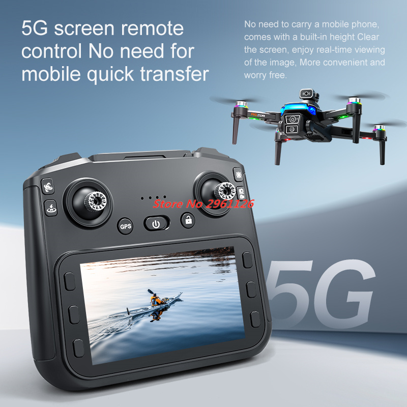طائرة بدون طيار احترافية بكامي - مراجعة Drone Rc Fpv Manual وسعره