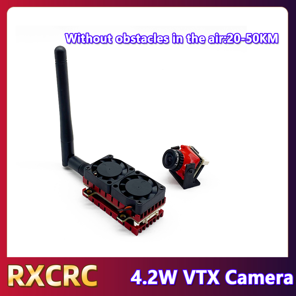 RXCRC 5.8G 48CH 4.2W عالية الط - مراجعة Drone Rc Receiver And Transmitter وسعره