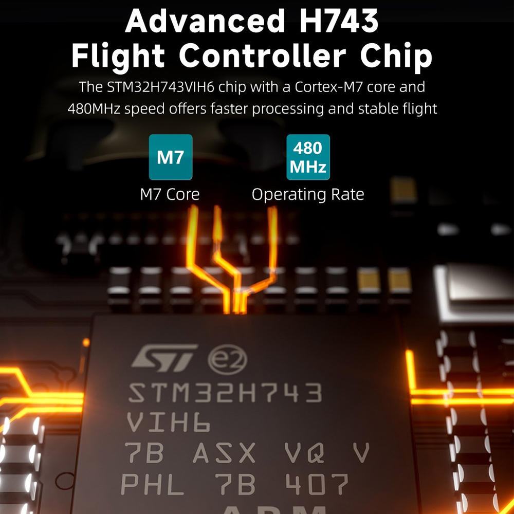 GEPRC TAKER H743 BT 8Bit 80A S - مراجعة Rc Helicopter Gyro وسعره