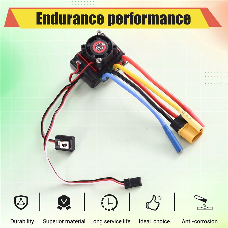وحدة تحكم في السرعة بدون فرشاة - مراجعة Rc Boat Brushless Motor وسعره