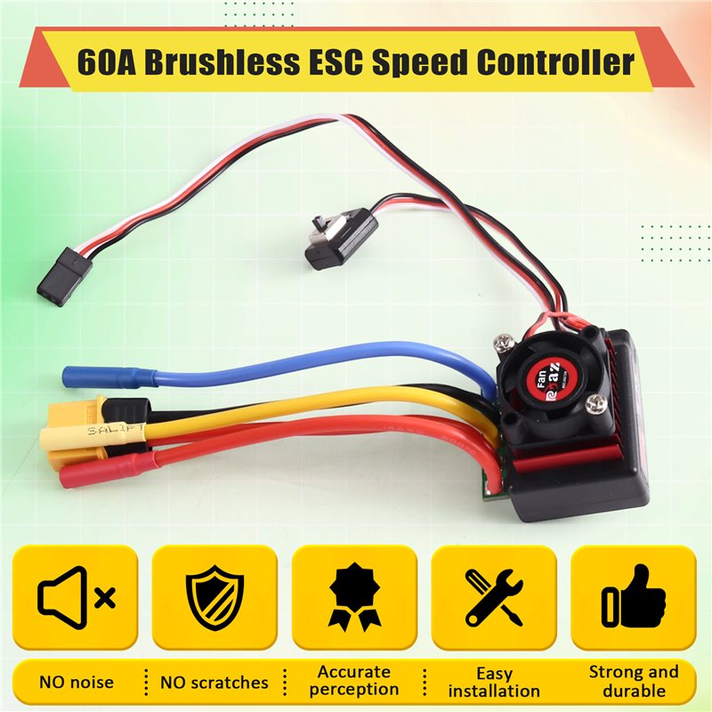 وحدة تحكم في السرعة بدون فرشاة - مراجعة Rc Boat Brushless Motor وسعره