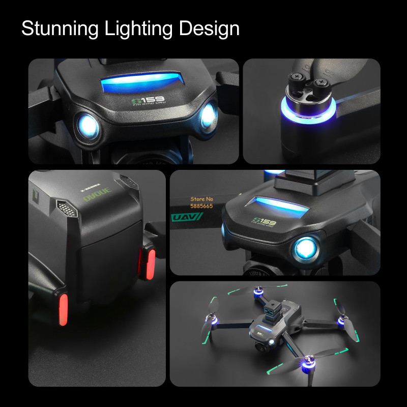 8K كاميرا مزدوجة 5G WIFI FPV ا - مراجعة Drone Kf Rc وسعره