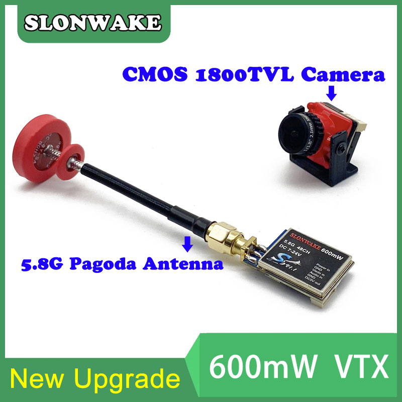جاهز للاستخدام 5.8G 48CH 600mW - مراجعة Drone Rc Mini وسعره