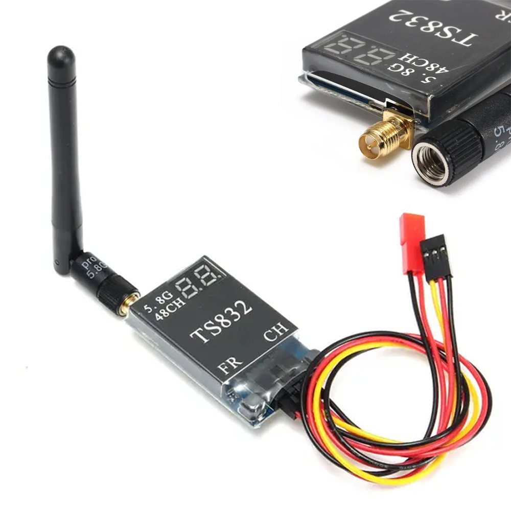 TS832 48CH 5.8G 600mw 5km اللا - مراجعة Drone Rc Receiver And Transmitter وسعره