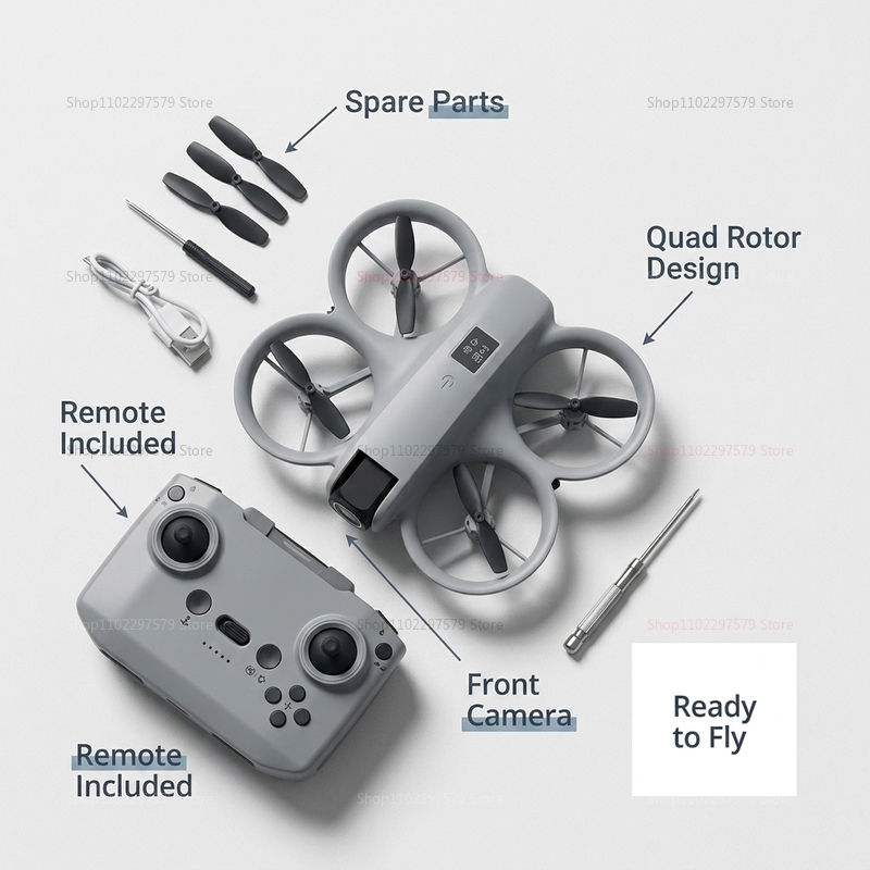 طائرة بدون طيار صغيرة مع كامير - مراجعة Drone Vera Rc وسعره