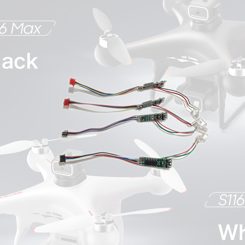 لوحة تحكم إلكترونية (ESC) مع ش - مراجعة Drone Rc S116 وسعره