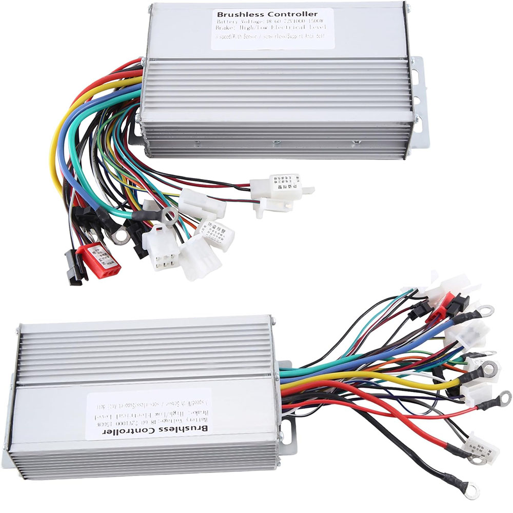 وحدة تحكم كهربائية 48 فولت 60  - مراجعة Brushless Motor وسعره