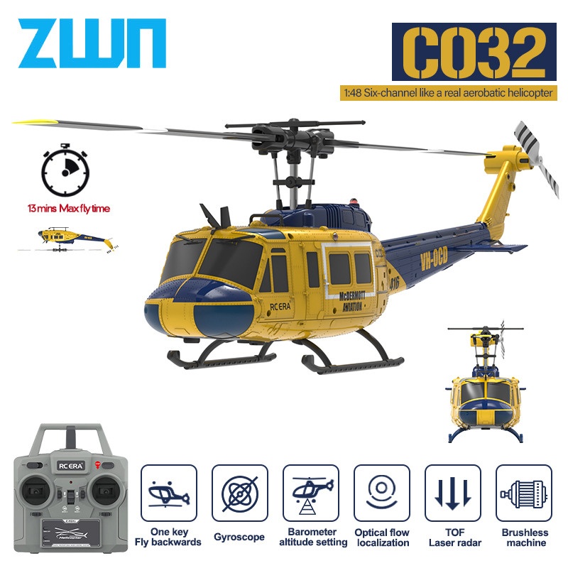 C032 RC هليكوبتر 2.4G 6-Aixs ج - مراجعة Rc Helicopter Gyro وسعره