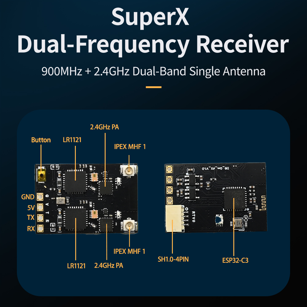 جهاز استقبال HPXGRC Super X Du - مراجعة Drone Rc Frequency وسعره