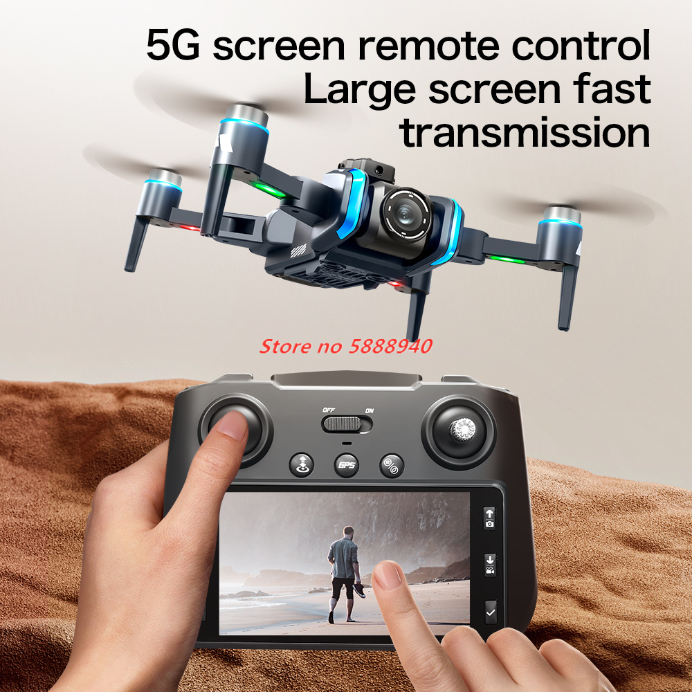 طائرة بدون طيار بشاشة GPS احتر - مراجعة Drone Rc Fpv Manual وسعره