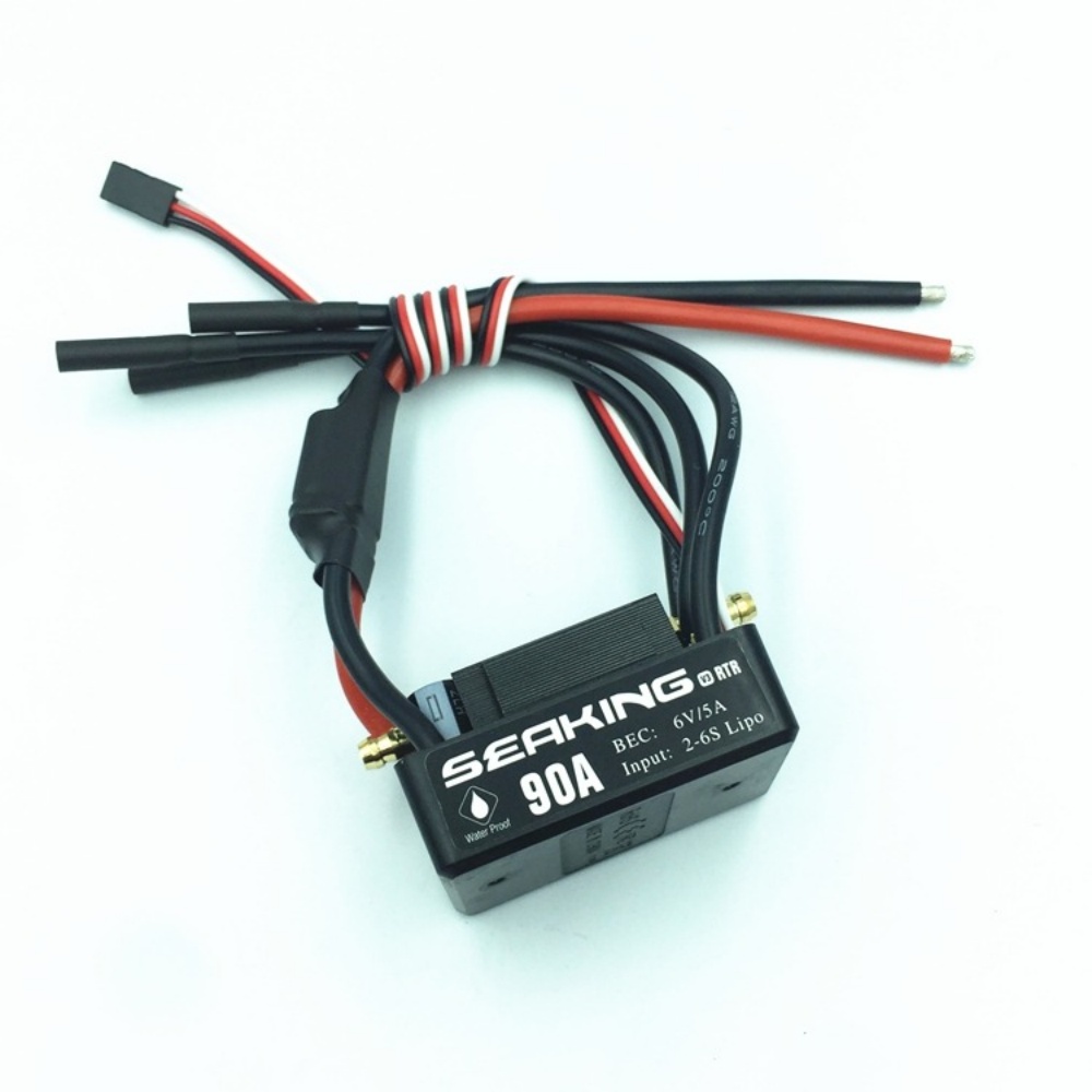 FATJAY Hobbywing Seaking-90A-V - مراجعة Rc Boat Brushless Motor وسعره