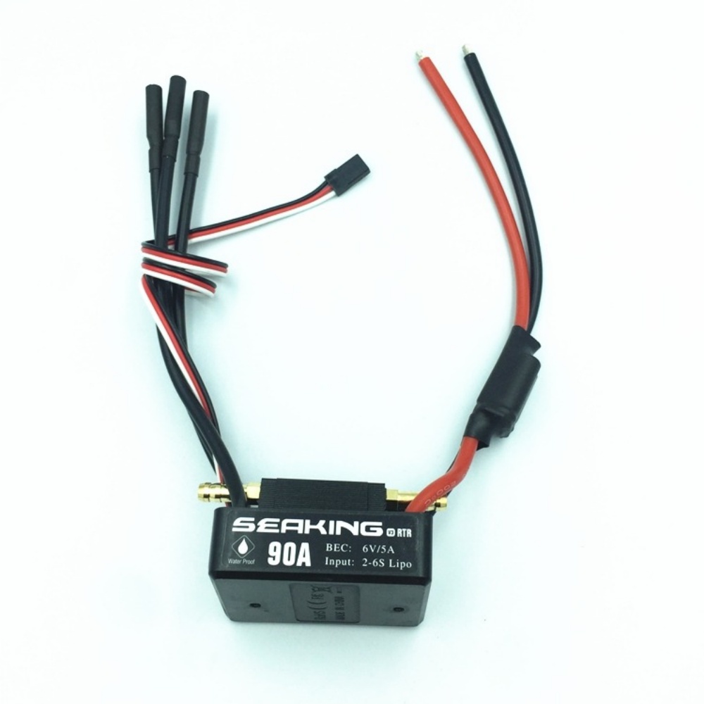 FATJAY Hobbywing Seaking-90A-V - مراجعة Rc Boat Brushless Motor وسعره