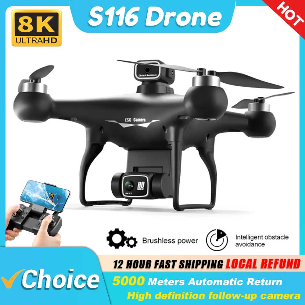 S116 MAX Elf Drone Professiona - مراجعة Drone Rc S116 وسعره