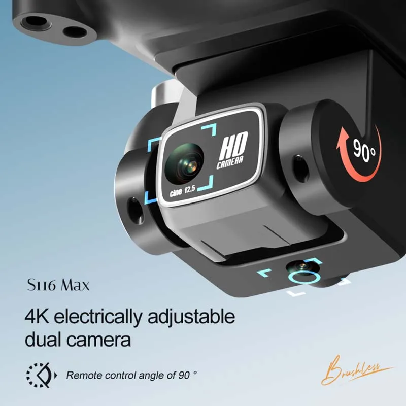 S116 MAX Elf Drone Professiona - مراجعة Drone Rc S116 وسعره