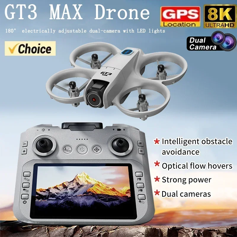 طائرة بدون طيار GT3 ميني جديدة - مراجعة Drone Rc Dji وسعره