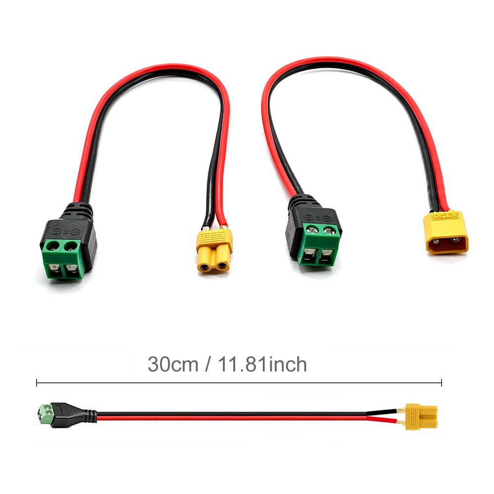موصل XT30 ذكر وأنثى مع محول طر - مراجعة Drone Rc Link وسعره