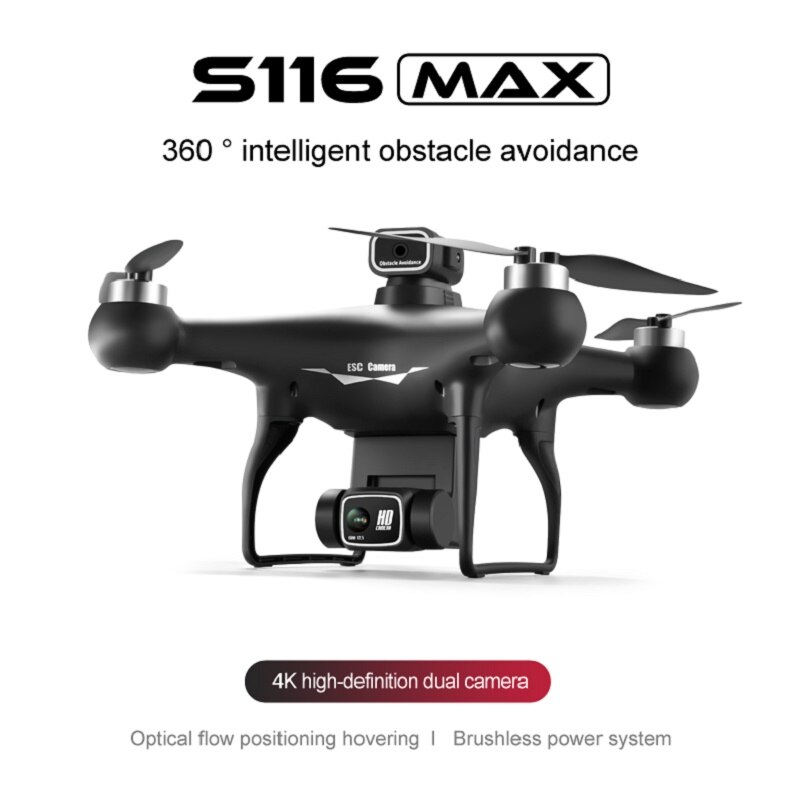 طائرة بدون طيار S116 MAX Elf ا - مراجعة Drone Rc S116 وسعره