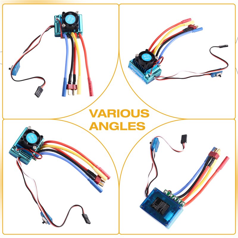 وحدة تحكم في السرعة بدون فرشاة - مراجعة Rc Boat Brushless Motor وسعره