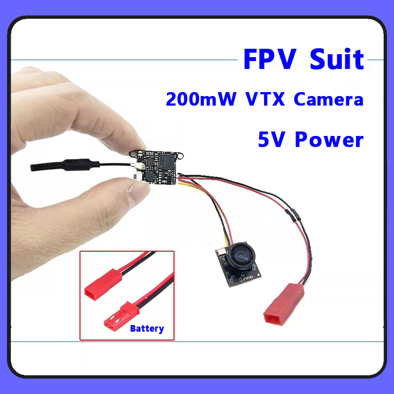 كاميرا SLONWAKE 5.8G 1200TVL F - مراجعة Drone Rc Mini وسعره