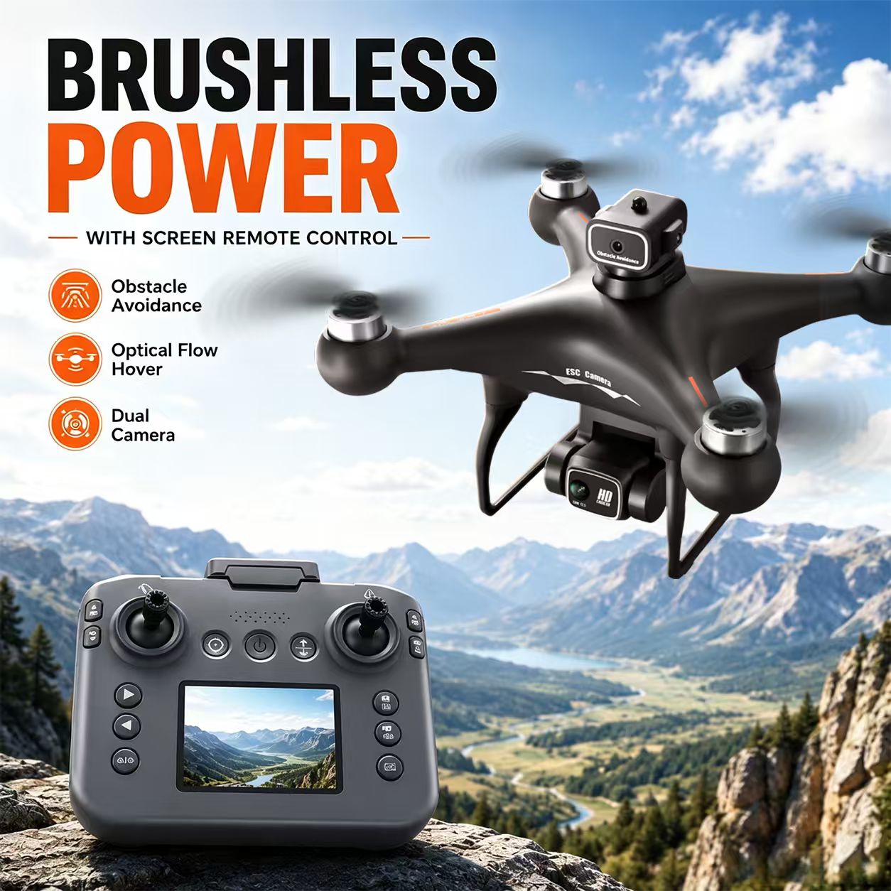 طائرة بدون طيار ZNLYRION RC S1 - مراجعة Drone Rc S116 وسعره
