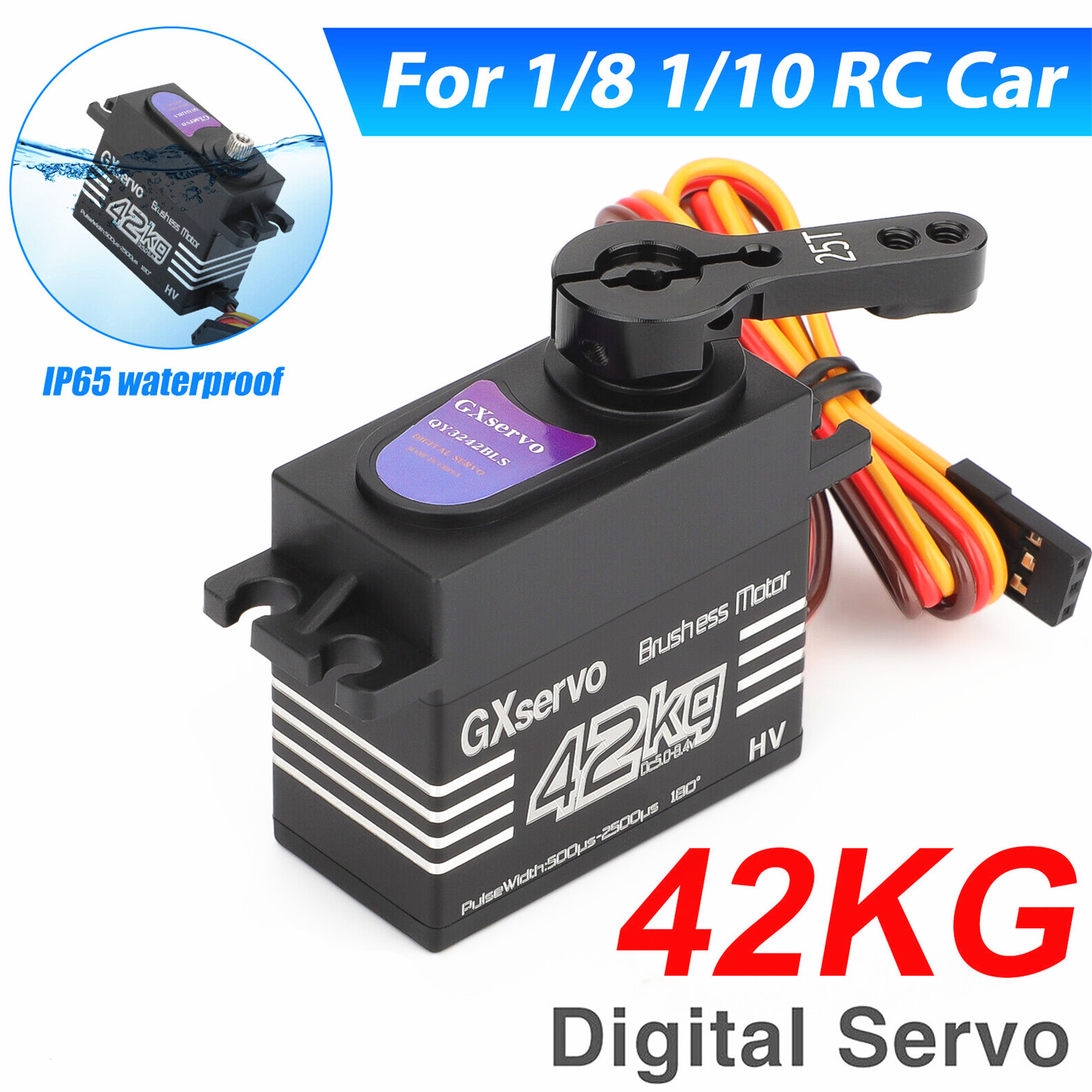 محرك بدون فرشاة 180 °   سيرفو  - مراجعة Rc Boat Brushless Motor وسعره