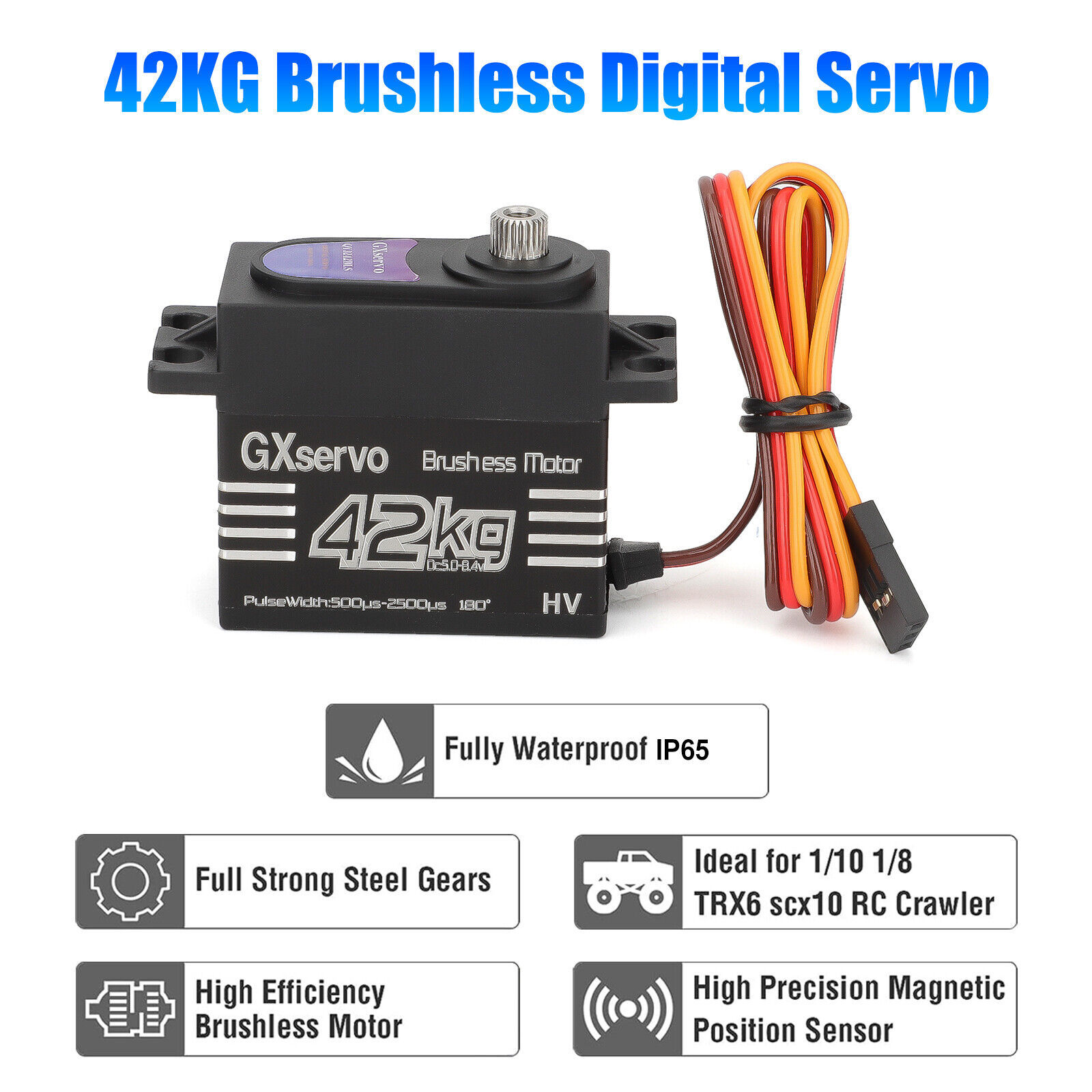 محرك بدون فرشاة 180 °   سيرفو  - مراجعة Rc Boat Brushless Motor وسعره