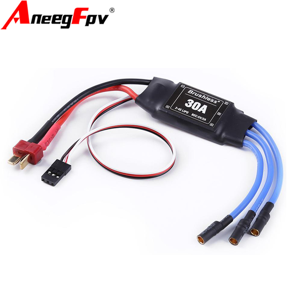 XXD 30A 2-4S ESC وحدة تحكم في  - مراجعة Rc Boat Brushless Motor وسعره