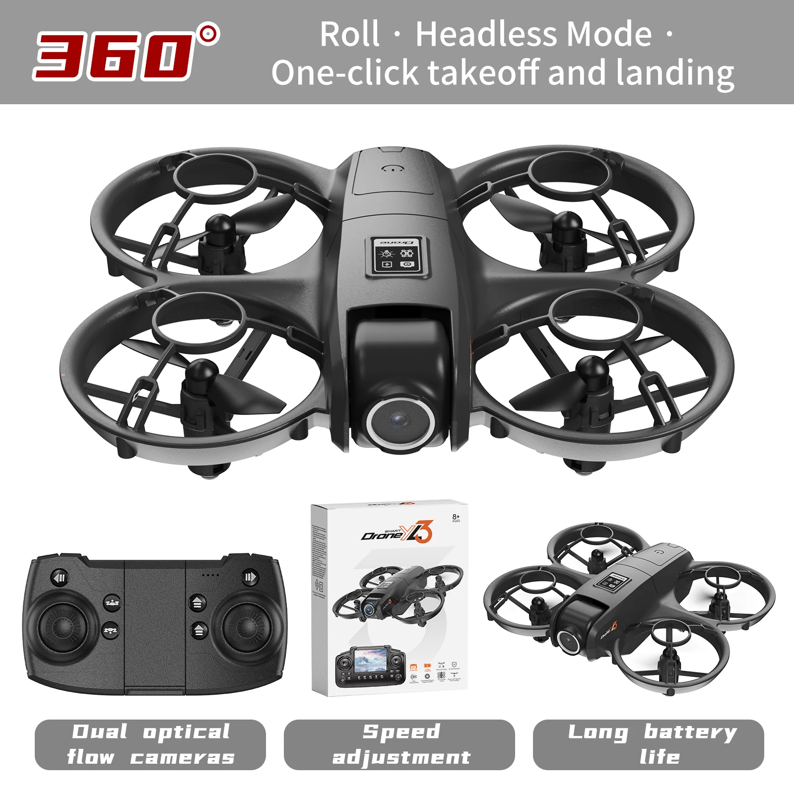 طائرة بدون طيار YL3 RC جديدة ب - مراجعة Drone Rc Dji وسعره