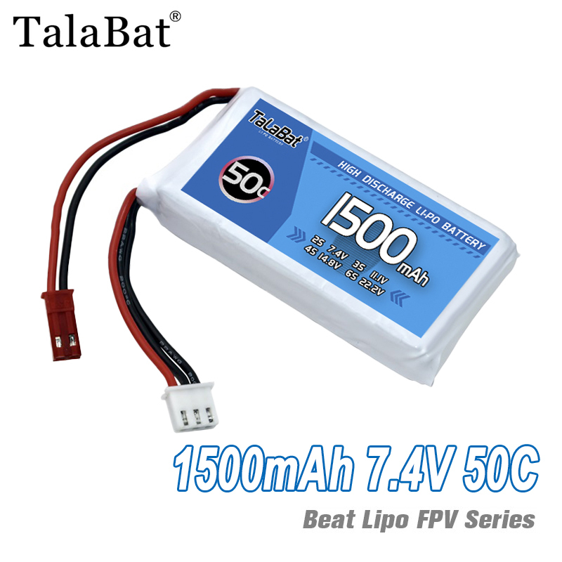 3 قطعة TalaBat 50C 1500mAh 7.4 - مراجعة Drone Zll Rc وسعره