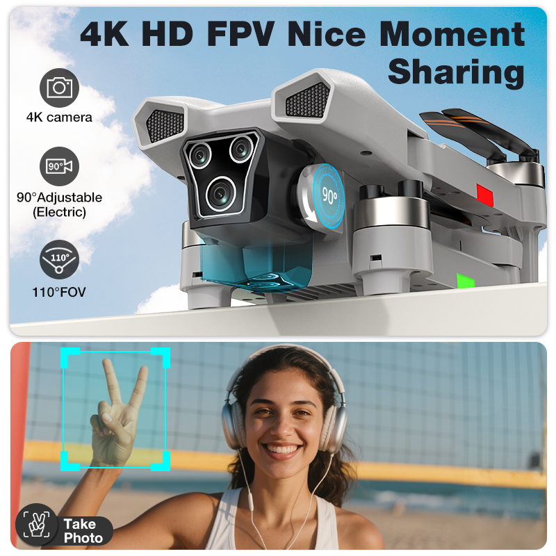 طائرة بدون طيار L017 Pro جديدة - مراجعة Drone Vera Rc وسعره